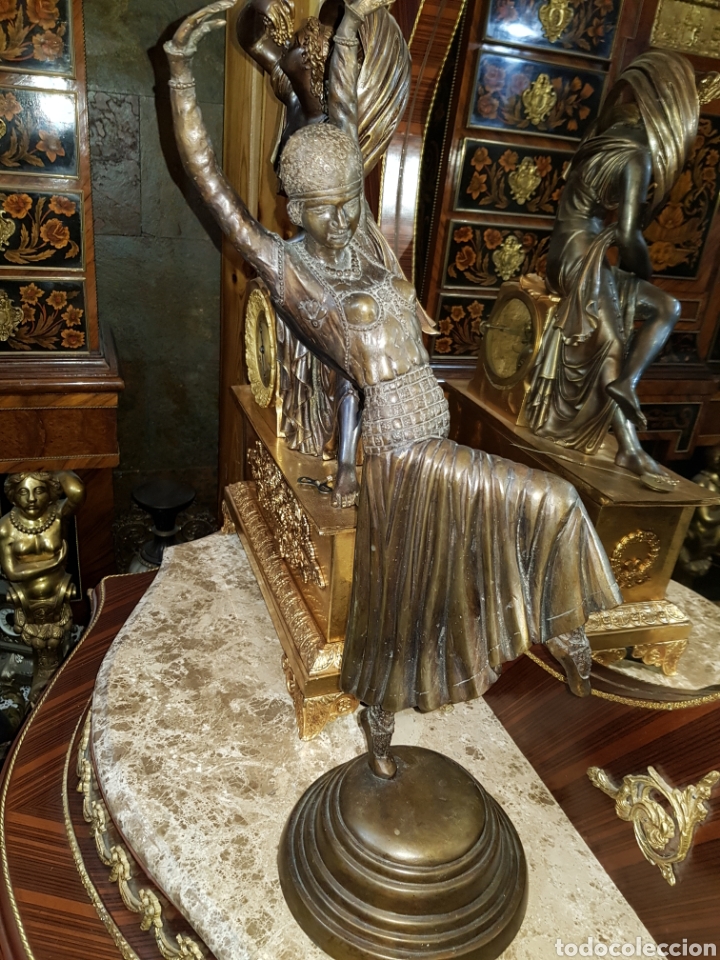 Arte: ESCULTURA DE BRONCE ( 59 cm) - Foto 7