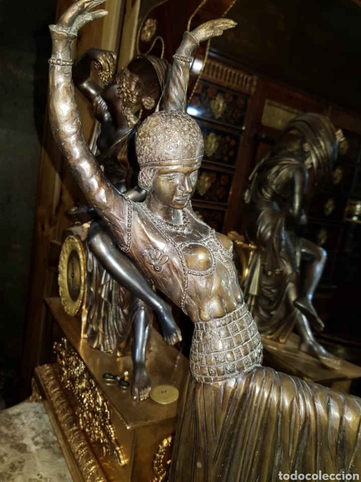 Arte: ESCULTURA DE BRONCE ( 59 cm) - Foto 8