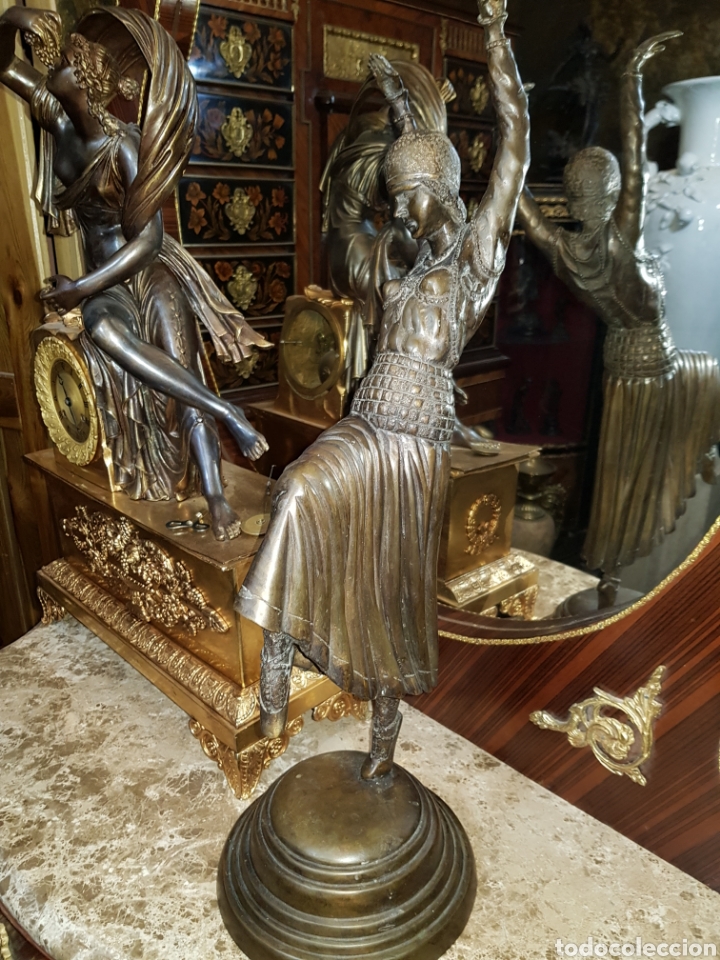Arte: ESCULTURA DE BRONCE ( 59 cm) - Foto 9