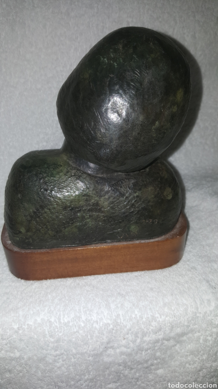 Arte: Bronce cabeza de se&ntilde;ora - Foto 2