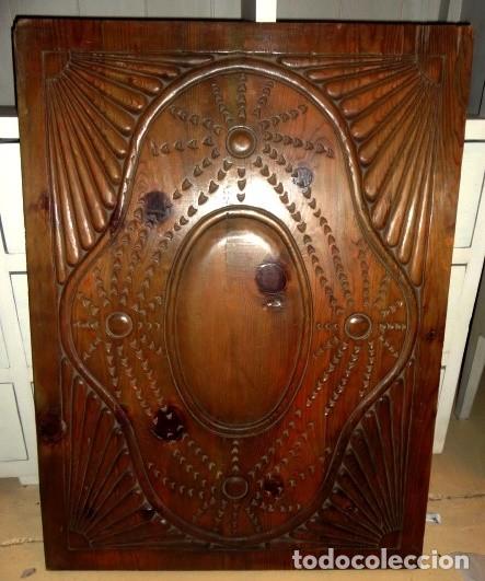 Arte: Panel de madera tallada - Foto 1