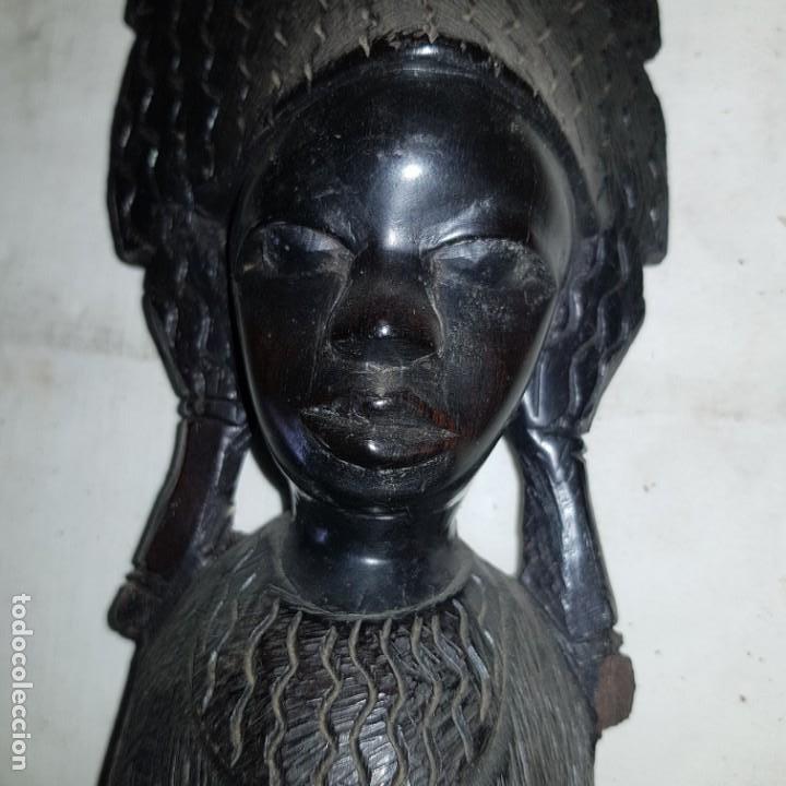 Arte: ROSTRO EBANO AFRICANO - Foto 1