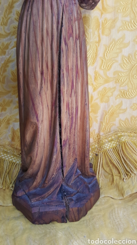 Arte: TALLA DE MADERA ANTIGUA - Foto 2