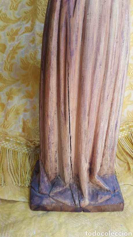 Arte: TALLA DE MADERA ANTIGUA - Foto 7