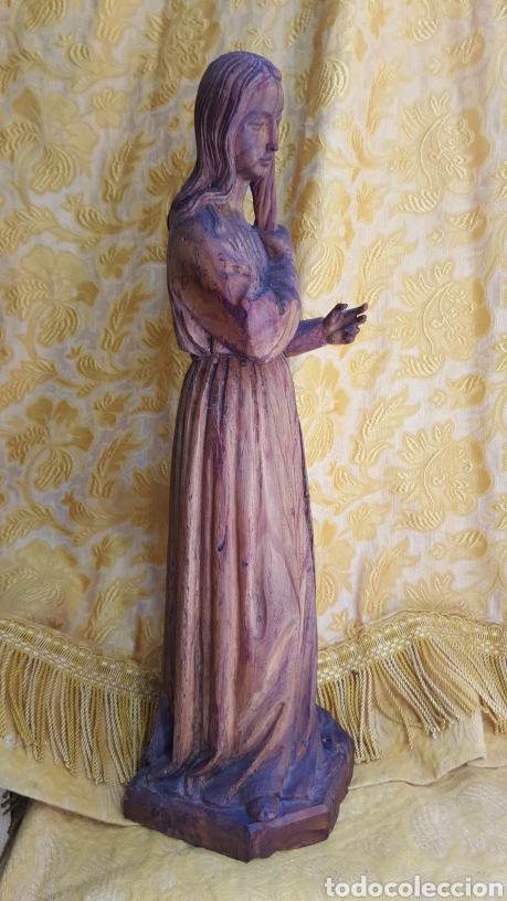 Arte: TALLA DE MADERA ANTIGUA - Foto 9