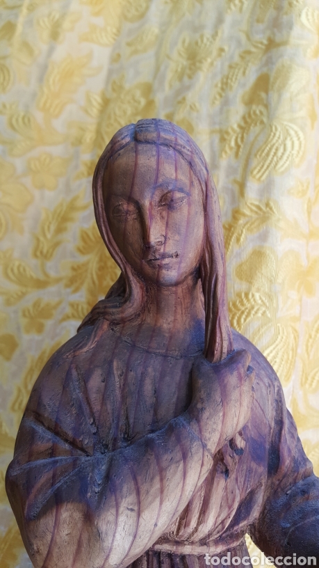 Arte: TALLA DE MADERA ANTIGUA - Foto 11