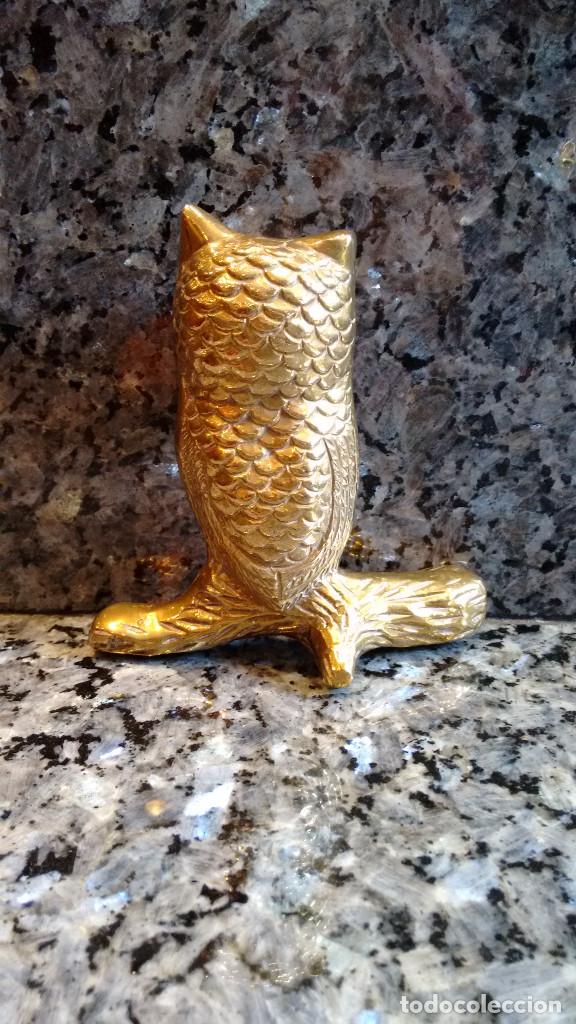 Arte: B&Uacute;HO LECHUZA LAT&Oacute;N BRONCE - Foto 4