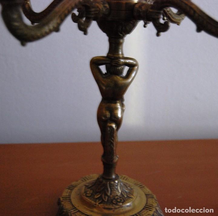 Arte: Pareja de candelabros - Foto 4