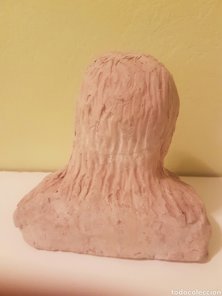 Arte: BUSTO DE BELLA DAMA MODELADO EN BARRO - Foto 3