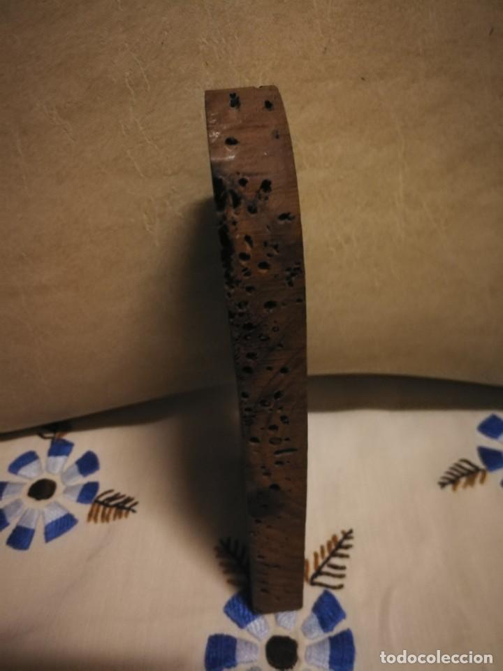 Arte: TALLA EN MADERA DE PPIOS DE sg XIX - Foto 4