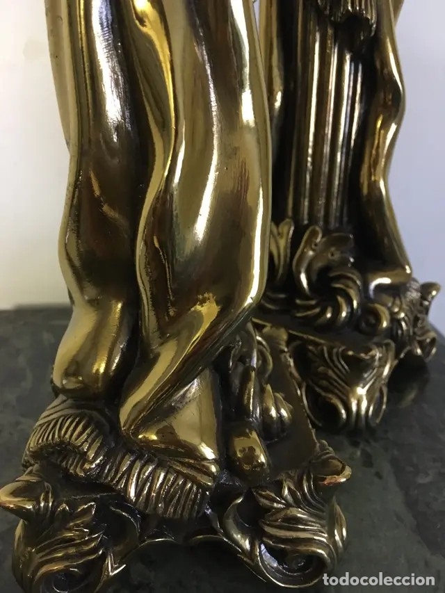 Arte: Candelabros en bronce - Foto 4