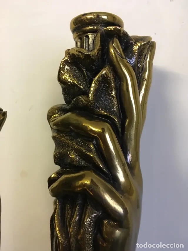 Arte: Candelabros en bronce - Foto 3