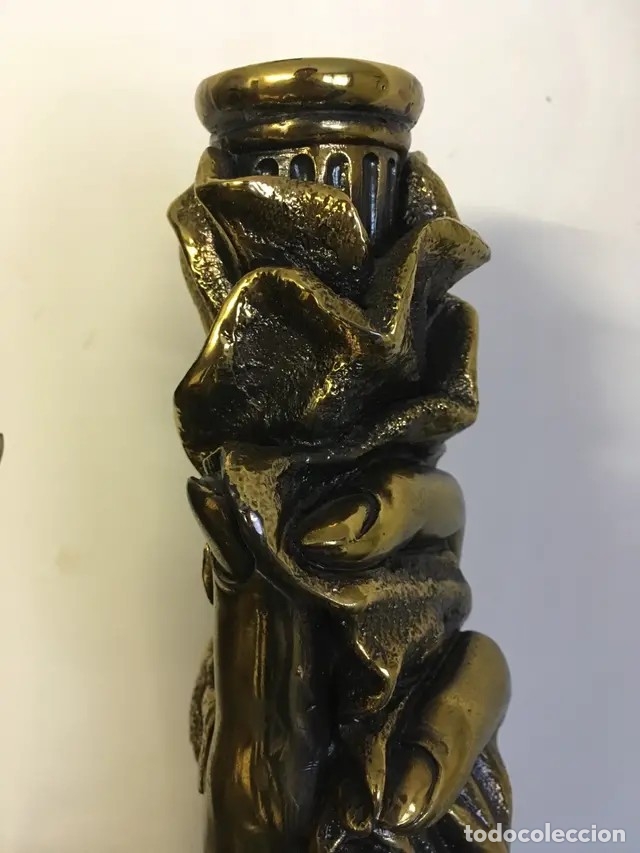 Arte: Candelabros en bronce - Foto 4