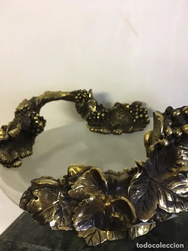Arte: Centro de m&aacute;rmol y bronce - Foto 4