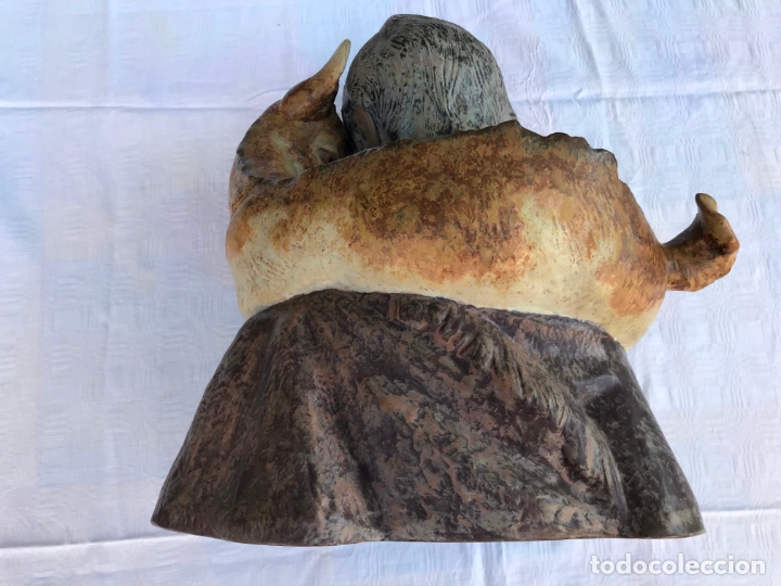 Arte: Busto Pastor con cordero Lladr&oacute; - Foto 2