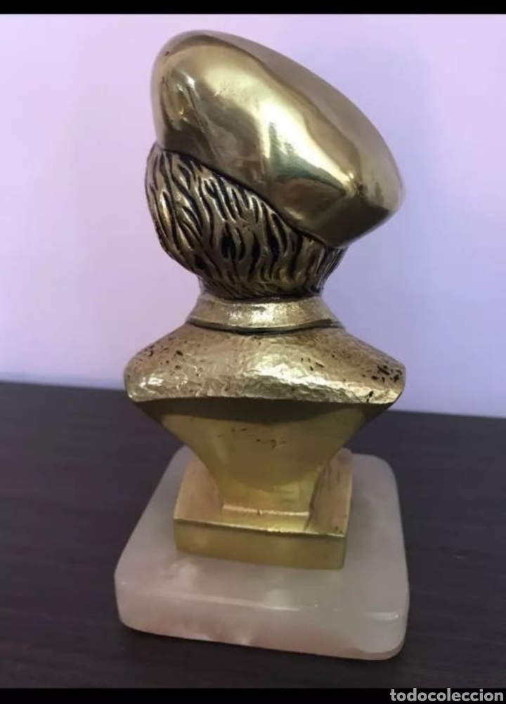 Arte: FIGURA BUSTO WAGNER EN BRONCE - Foto 2