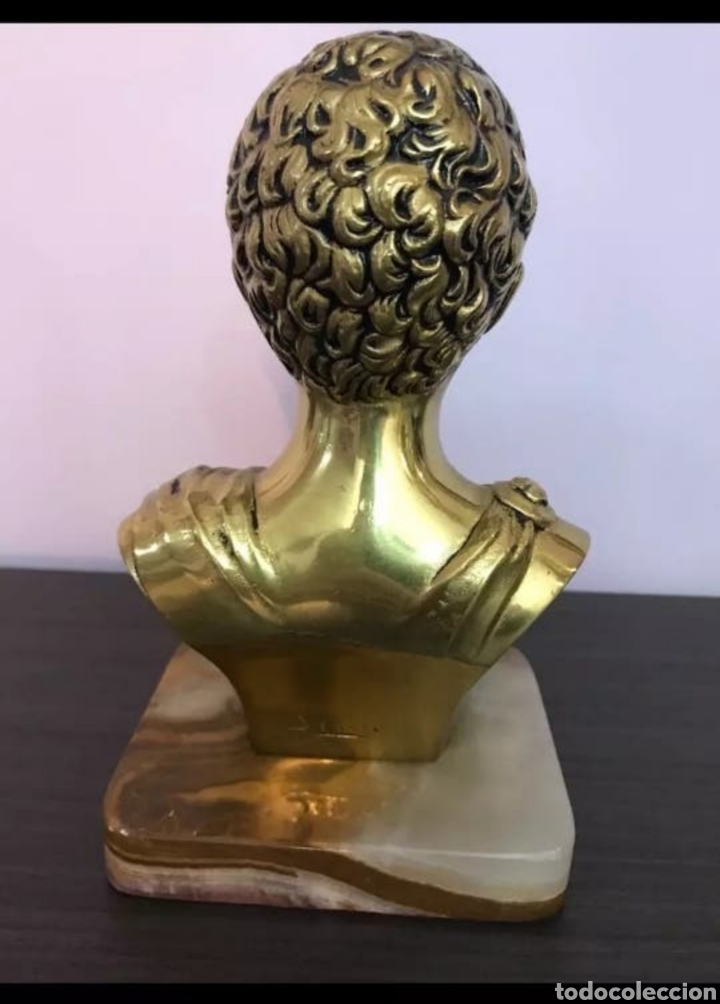 Arte: BUSTO MARCO ANTONIO EN BRONCE - Foto 2