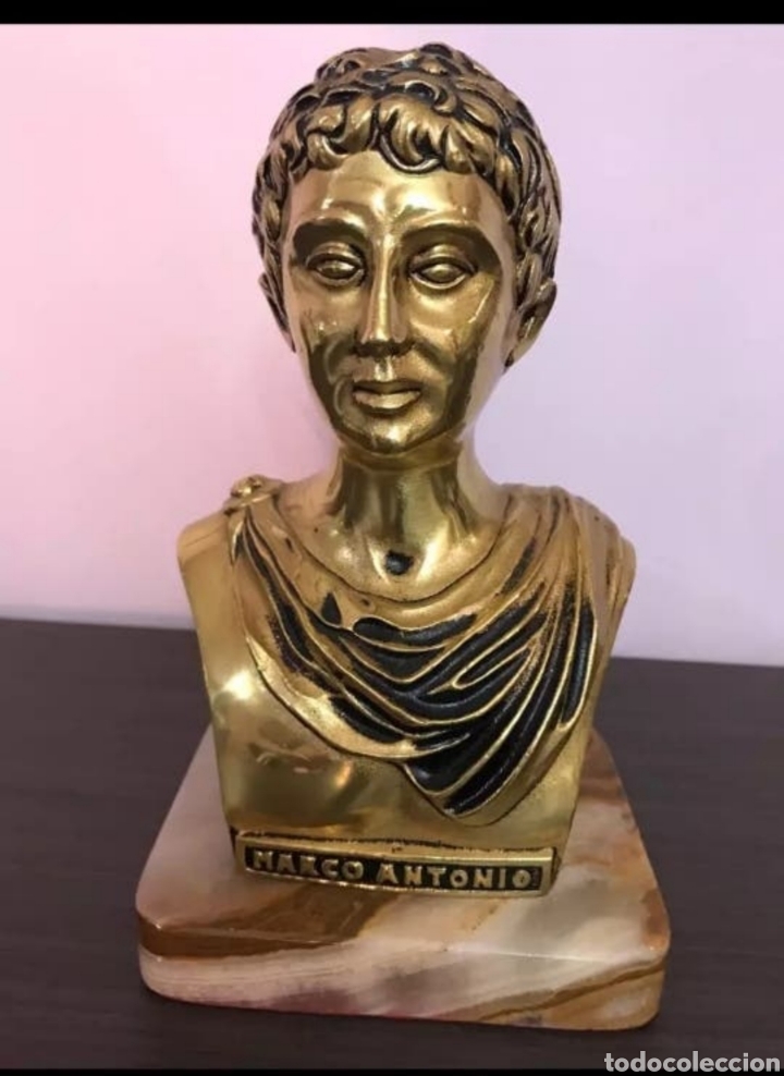Arte: BUSTO MARCO ANTONIO EN BRONCE - Foto 1