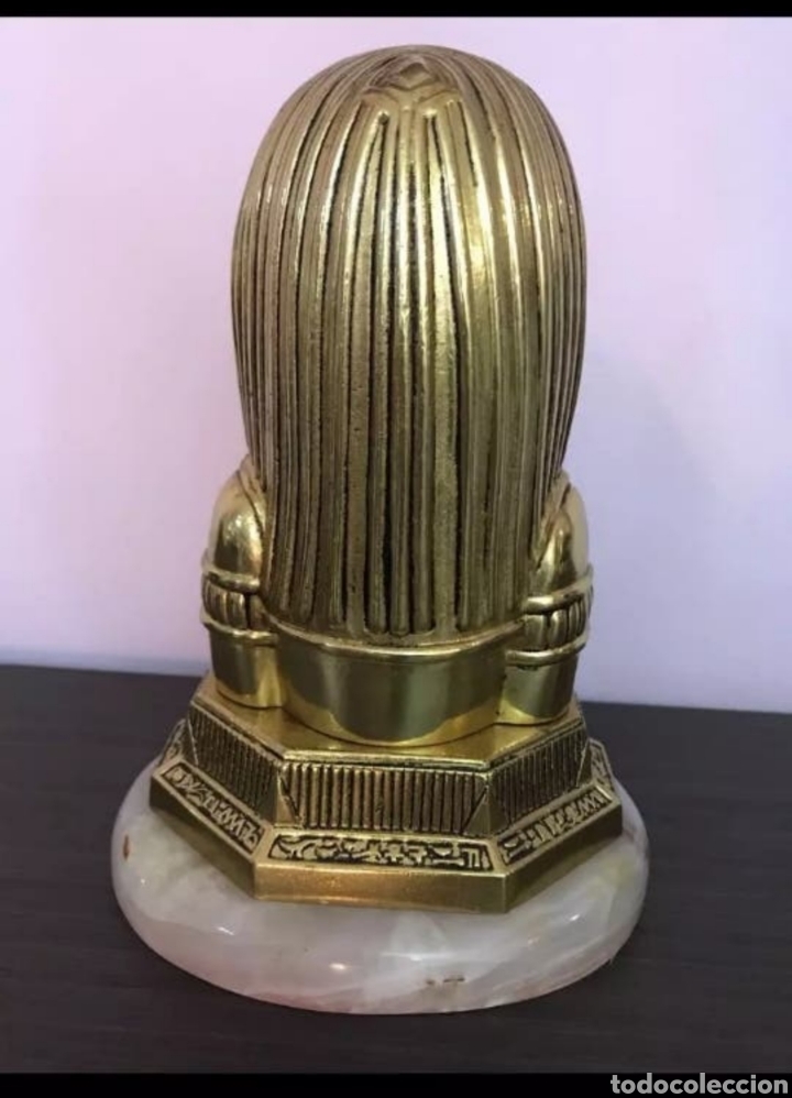 Arte: BUSTO CLEOPATRA EN BRONCE - Foto 2