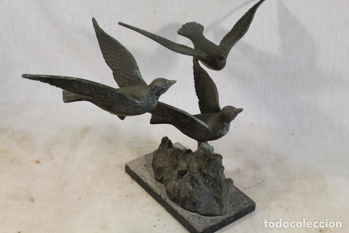 Escultura Pajaros En Bronce Anonima Comprar Esculturas De Bronce escultura-pajaros-en-bronce-anonima-comprar-esculturas-de-bronce