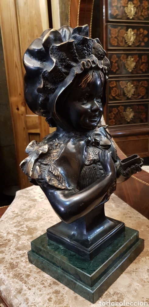 Arte: Busto de bronce ( 43 cm de alto ) - Foto 4