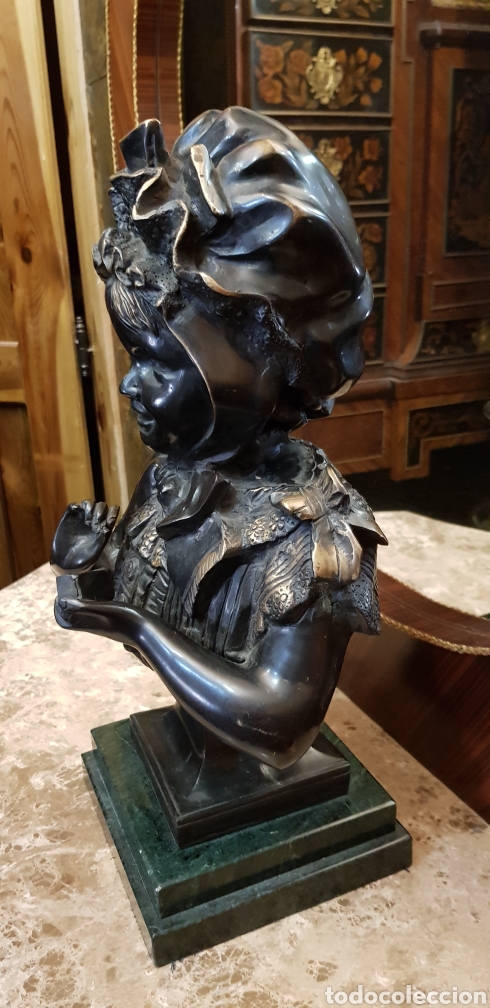 Arte: Busto de bronce ( 43 cm de alto ) - Foto 7