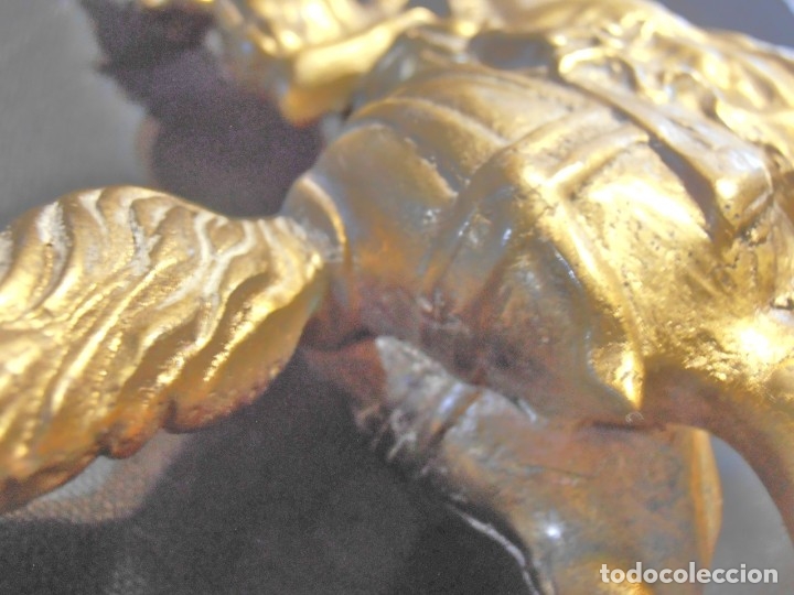 Arte: CABALLO DE BRONCE CON JINETE - Foto 6