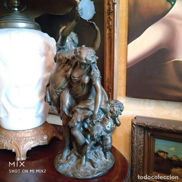 Arte: CLODION bronce original  40X18 - Foto 1