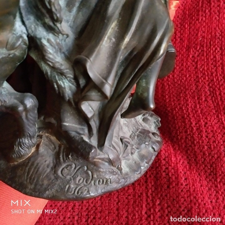 Arte: CLODION bronce original  40X18 - Foto 3
