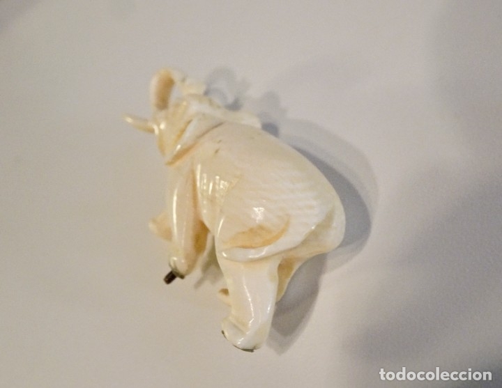 elephant carved ivory elefante tallado en marfi Comprar Esculturas de