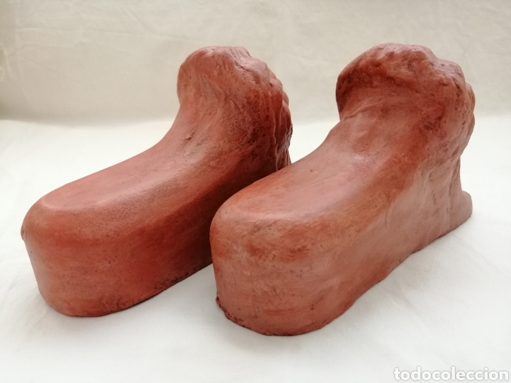 Arte: Figuras Le&oacute;n Terracota. - Foto 6