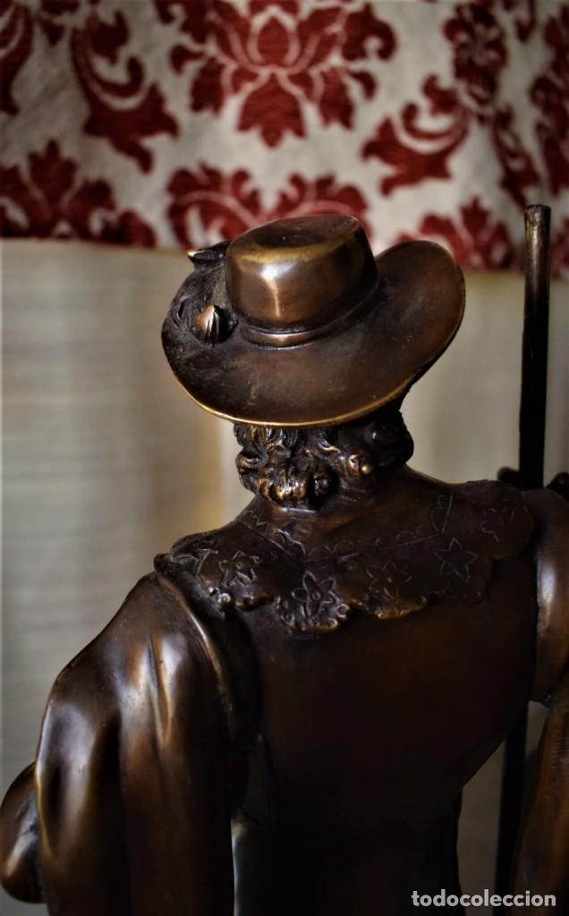 Arte: Mosquetero en bronce, s. XIX - Foto 13