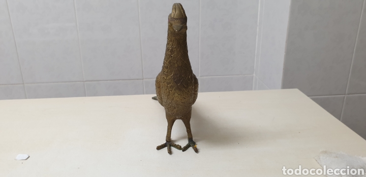 Arte: Faisan de bronce con ojos de color ruby - Foto 5