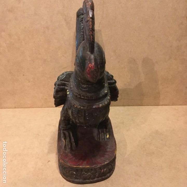 Arte: Ave ex&oacute;tica tallada - Foto 3