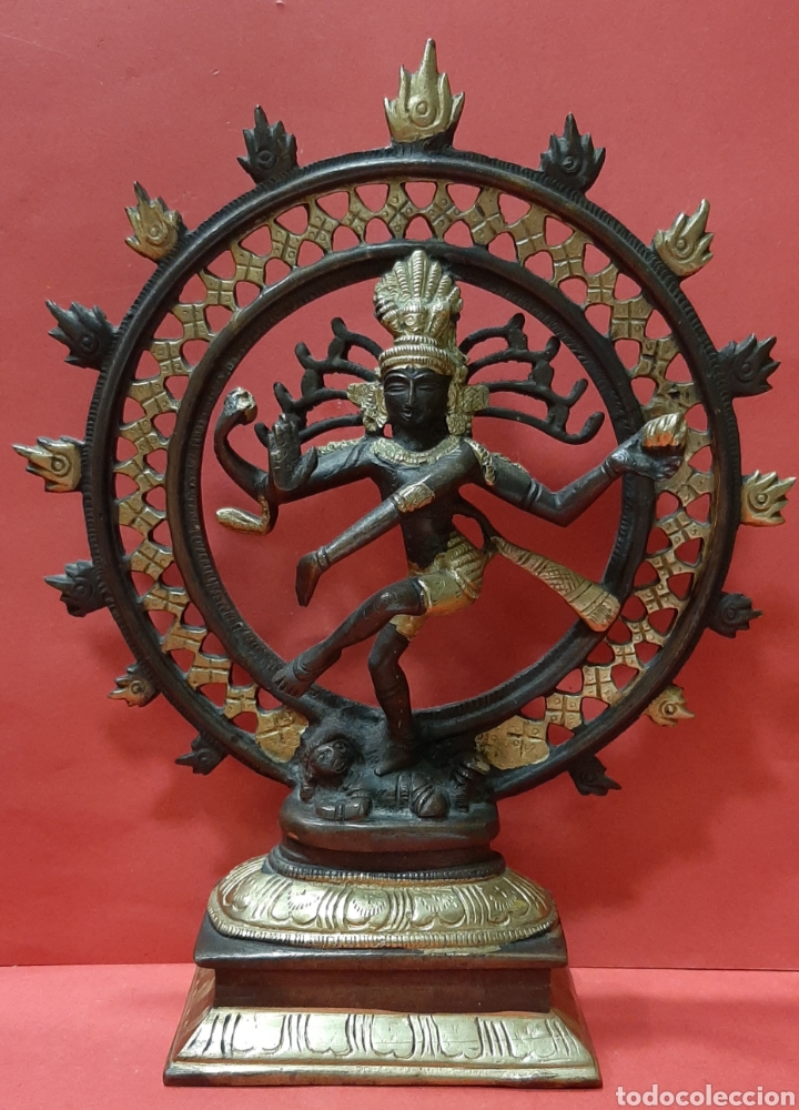 Antiguo bronce del dios hindú shiva nataraja. - Vendido en ...