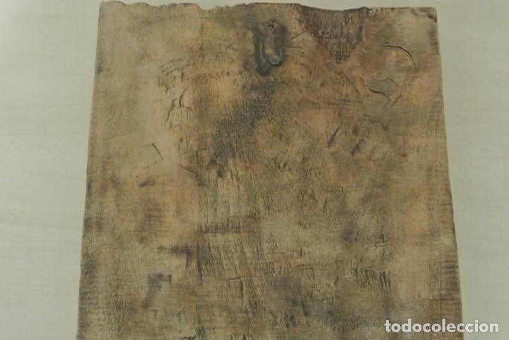 Arte: TABLA TALLADA PAREJA PASEANDO - Foto 5