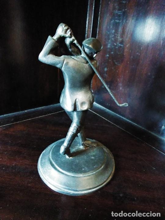 Arte: ESTATUA DE GOLF EN BRONCE - Foto 3