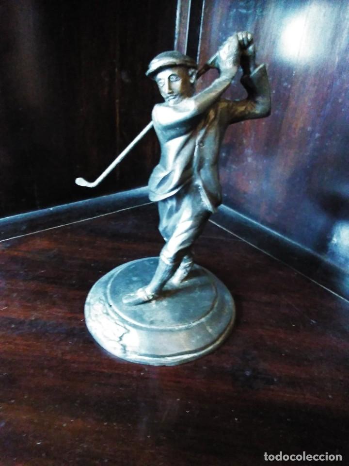 Arte: ESTATUA DE GOLF EN BRONCE - Foto 5