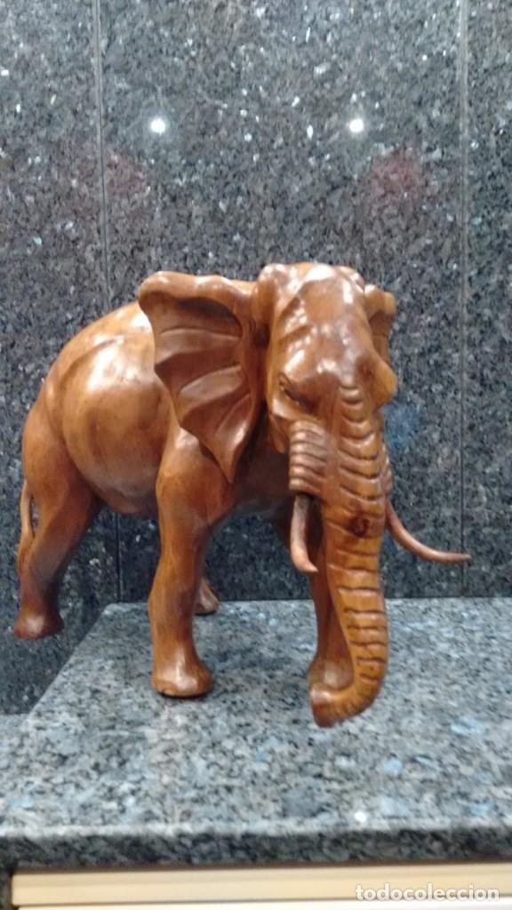Arte: ELEFANTE MADERA - Foto 3