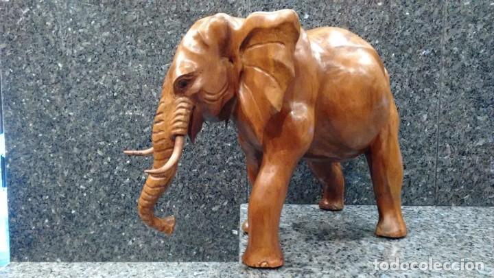 Arte: ELEFANTE MADERA - Foto 4