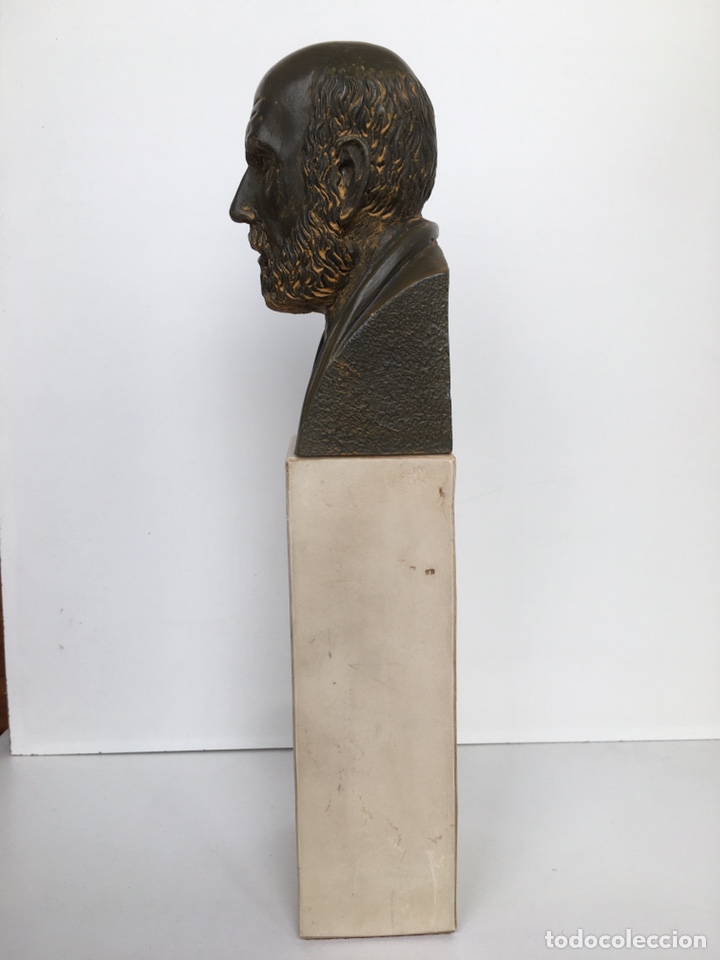 Arte: BUSTO DE HIP&Oacute;CRATES. Lab. Salvat - Foto 3