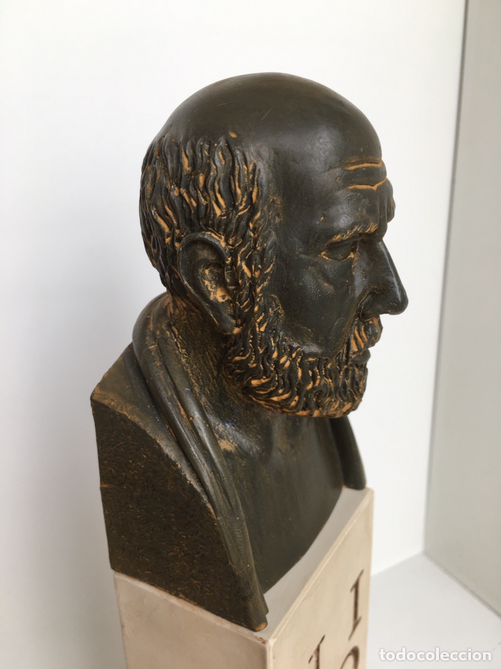 Arte: BUSTO DE HIP&Oacute;CRATES. Lab. Salvat - Foto 6