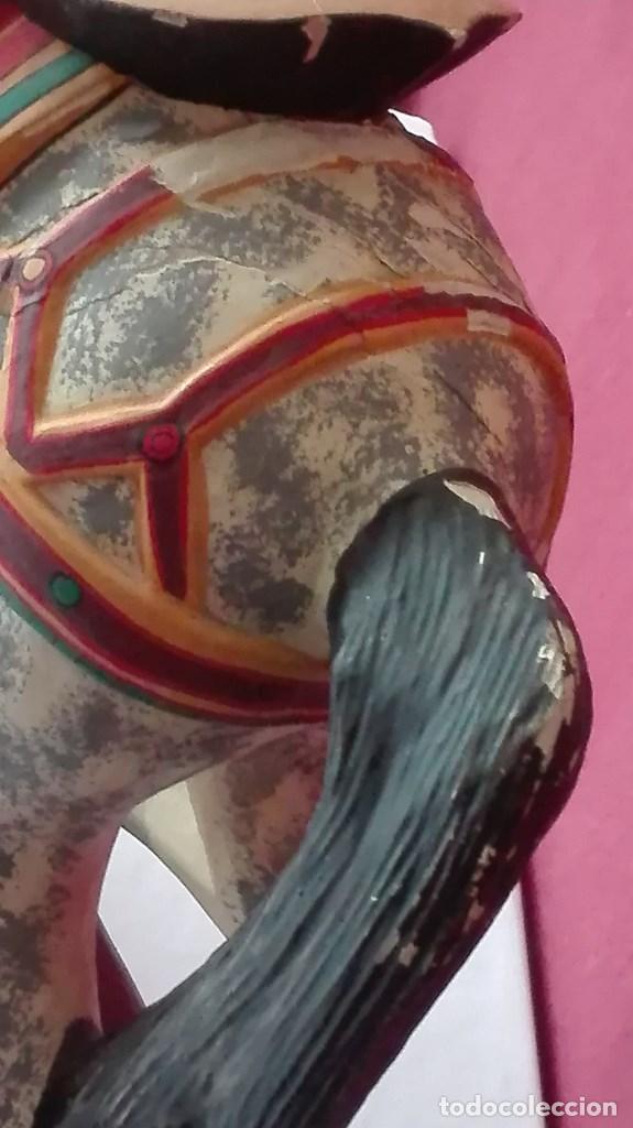 Arte: CABALLO DE MADERA PINTADA - Foto 10