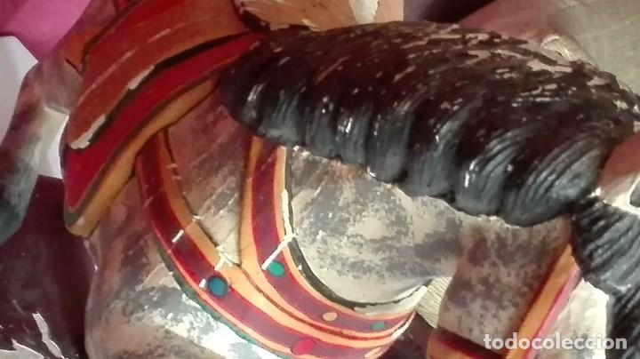 Arte: CABALLO DE MADERA PINTADA - Foto 13