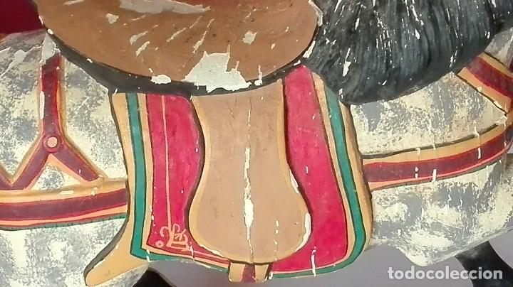 Arte: CABALLO DE MADERA PINTADA - Foto 14