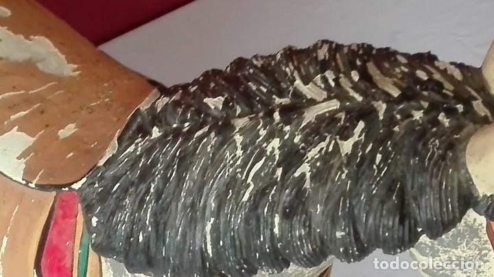 Arte: CABALLO DE MADERA PINTADA - Foto 15