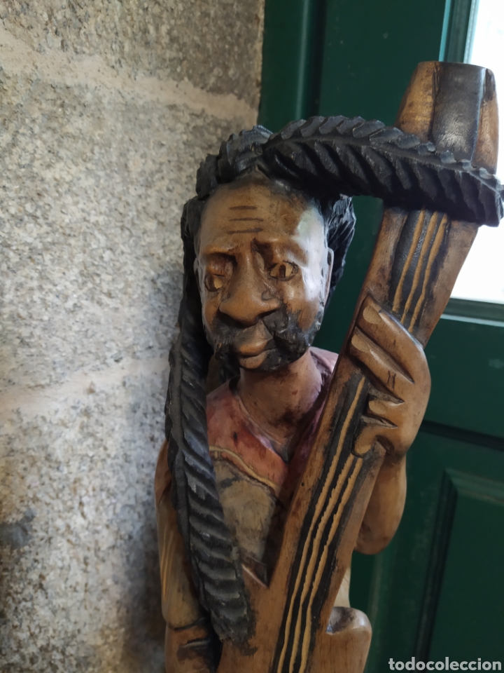 Arte: Bob marley tallado en madera - Foto 3
