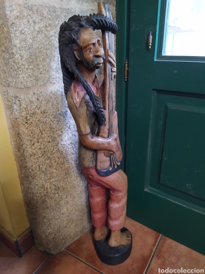 Arte: Bob marley tallado en madera - Foto 6