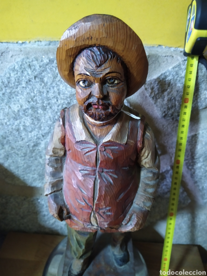 Arte: Sancho madera tallada - Foto 2