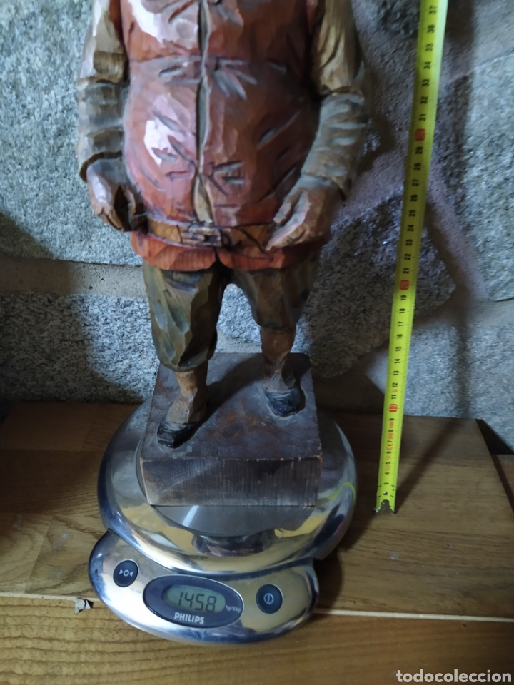 Arte: Sancho madera tallada - Foto 3